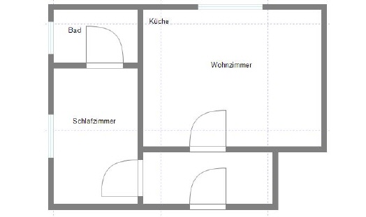 Grundriss Bergen im Waldhaus Sellin – Raumaufteilung