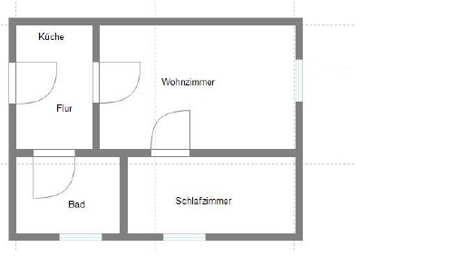 Grundriss Binz im Waldhaus Sellin – Raumaufteilung